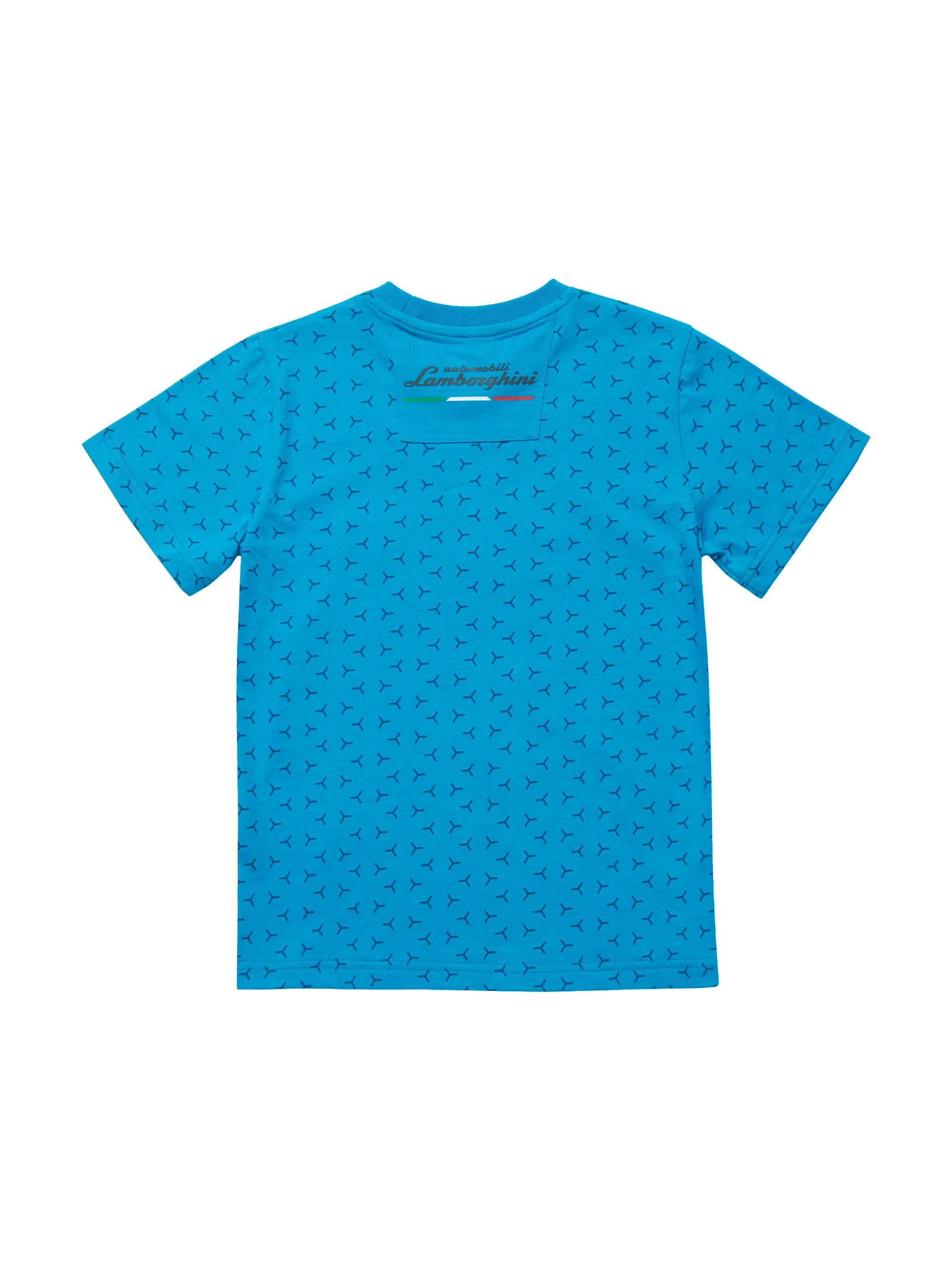 Kids' blue allover print t-shirt - Image 5