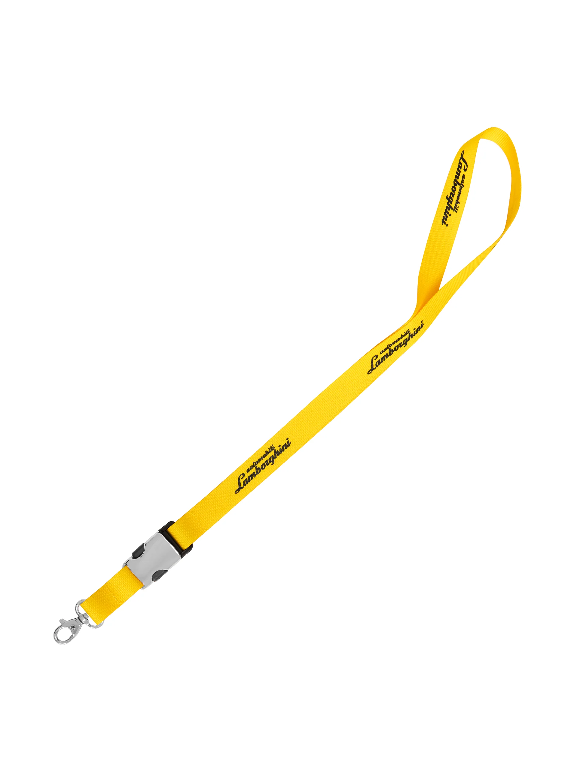 Yellow lanyard