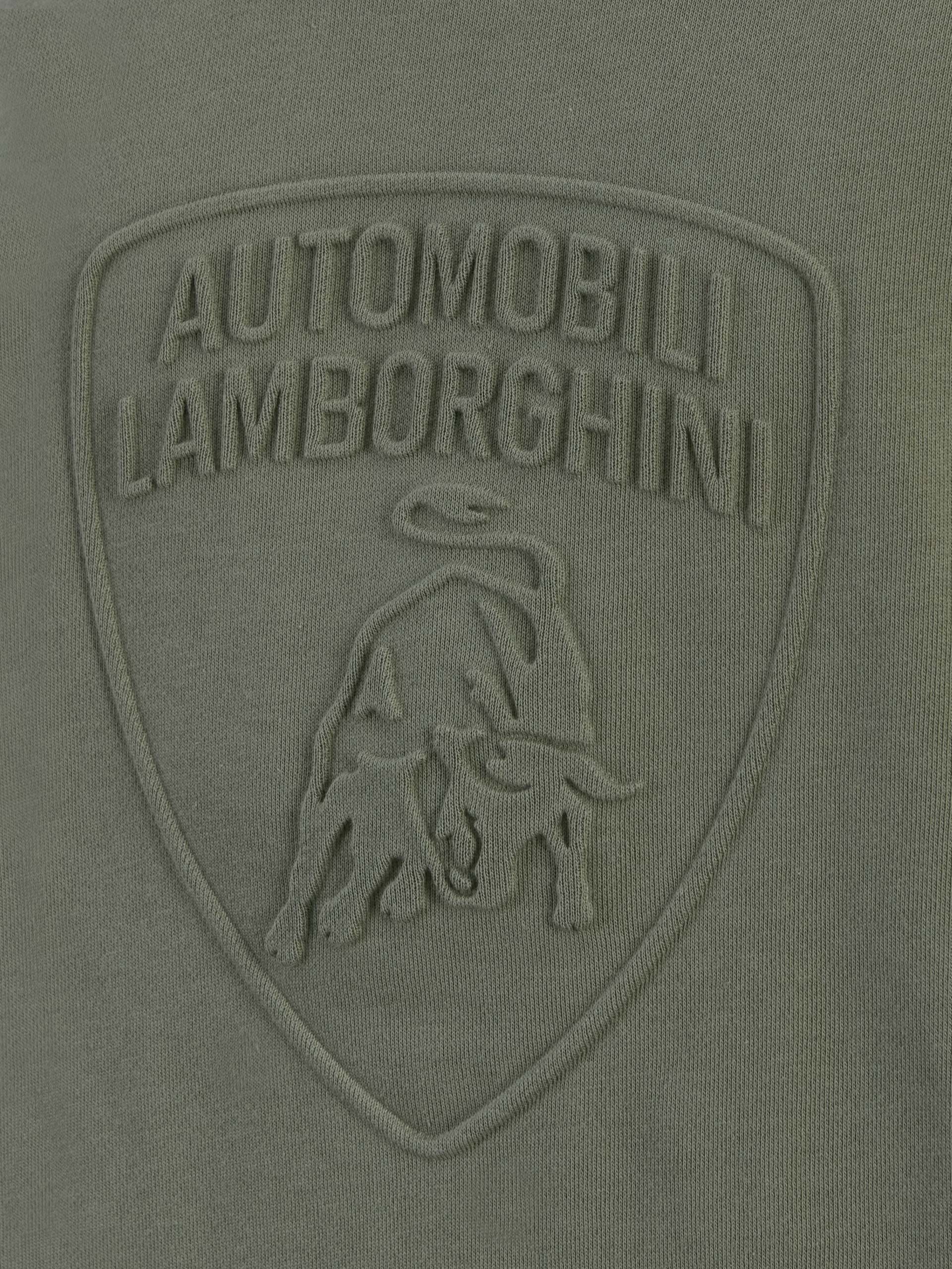 Men's sweatshirt with embossed shield logo - Image 4