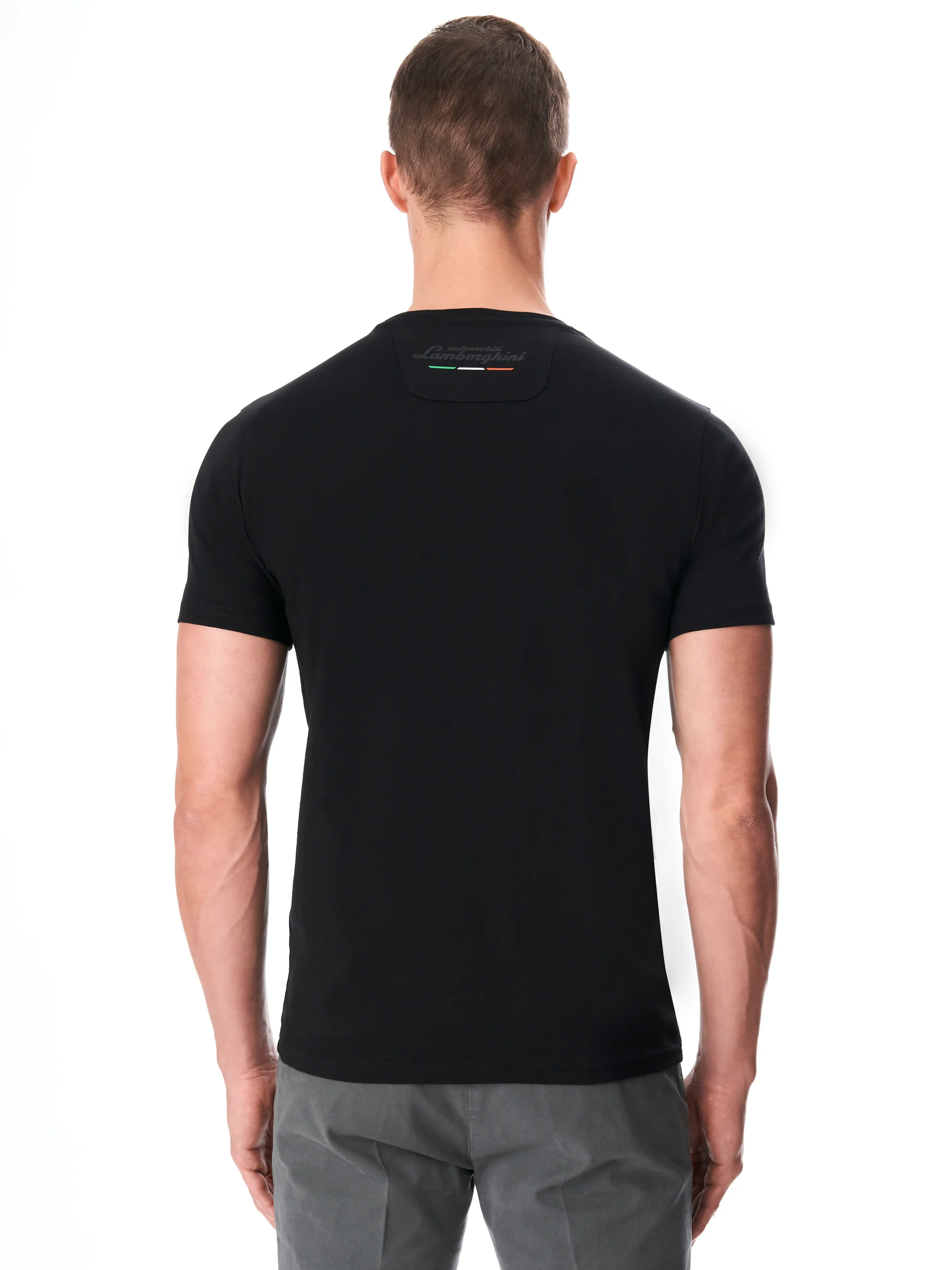 Men's t-shirt with big shield logo - Image 3