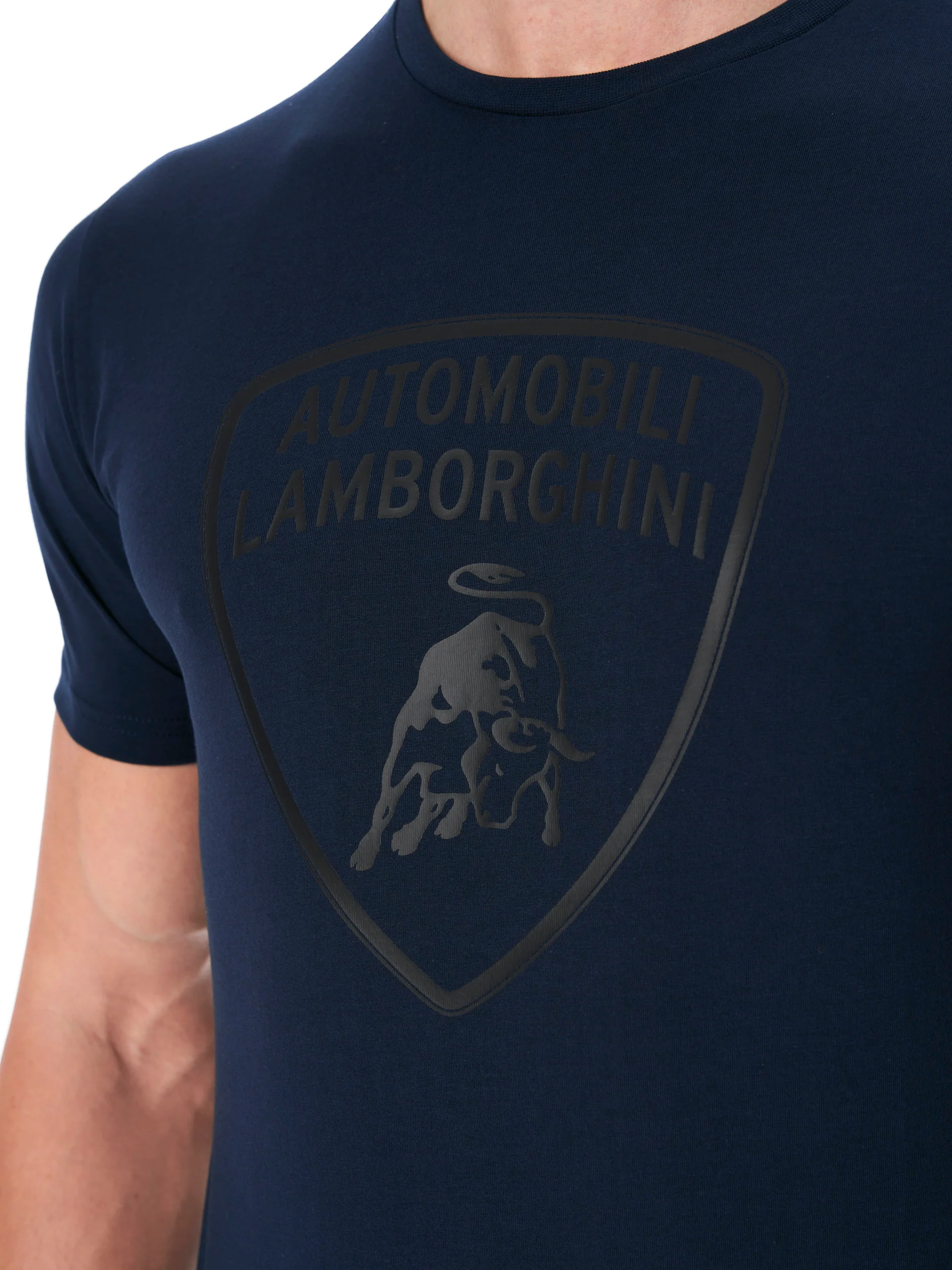 Men's t-shirt with big shield logo - Image 9