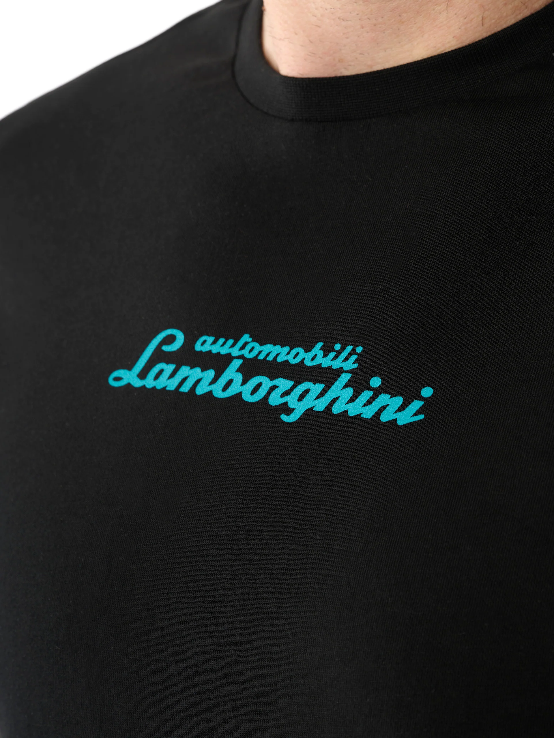 Men's t-shirt with contrast logo script - Image 4