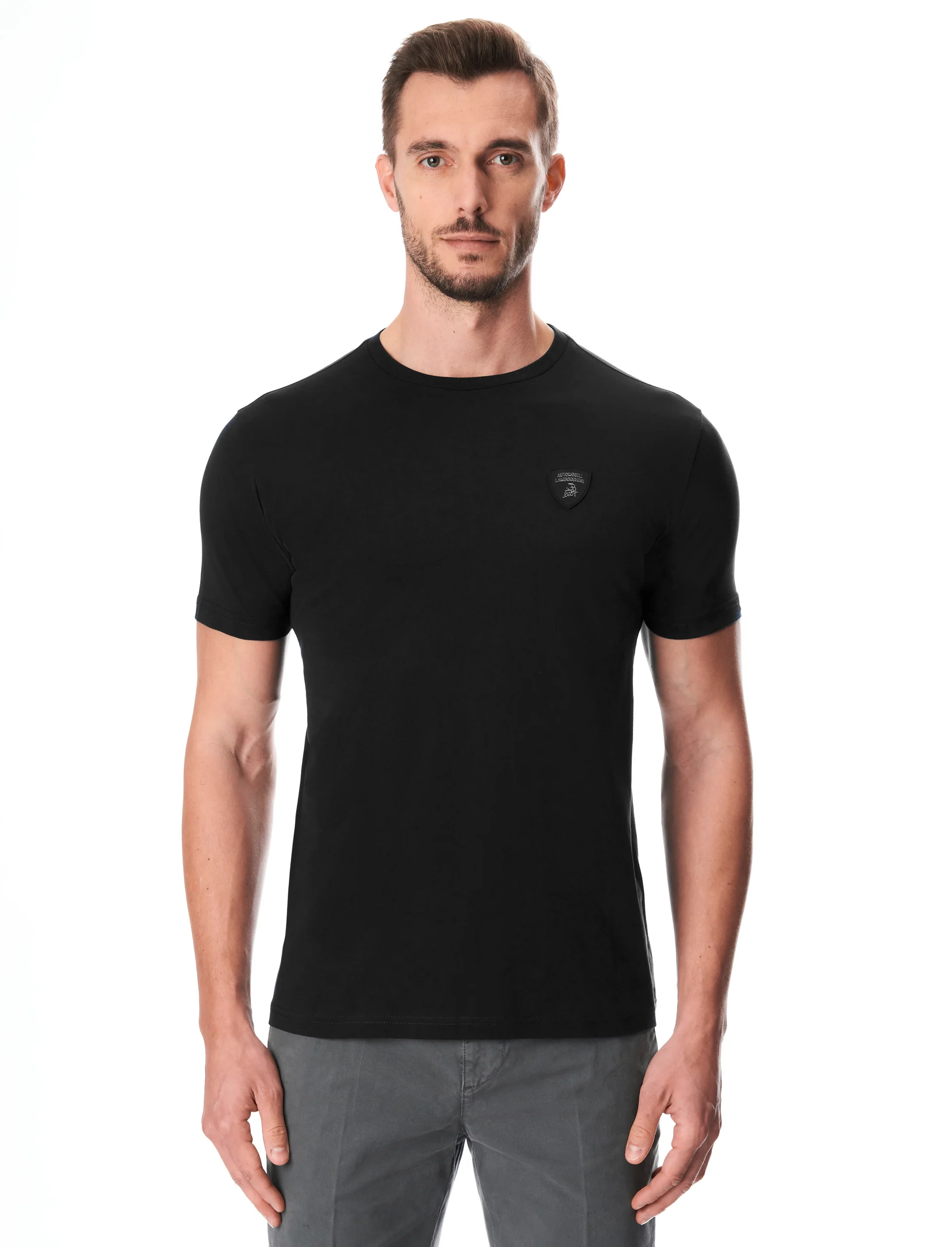 Men's t-shirt with shield logo