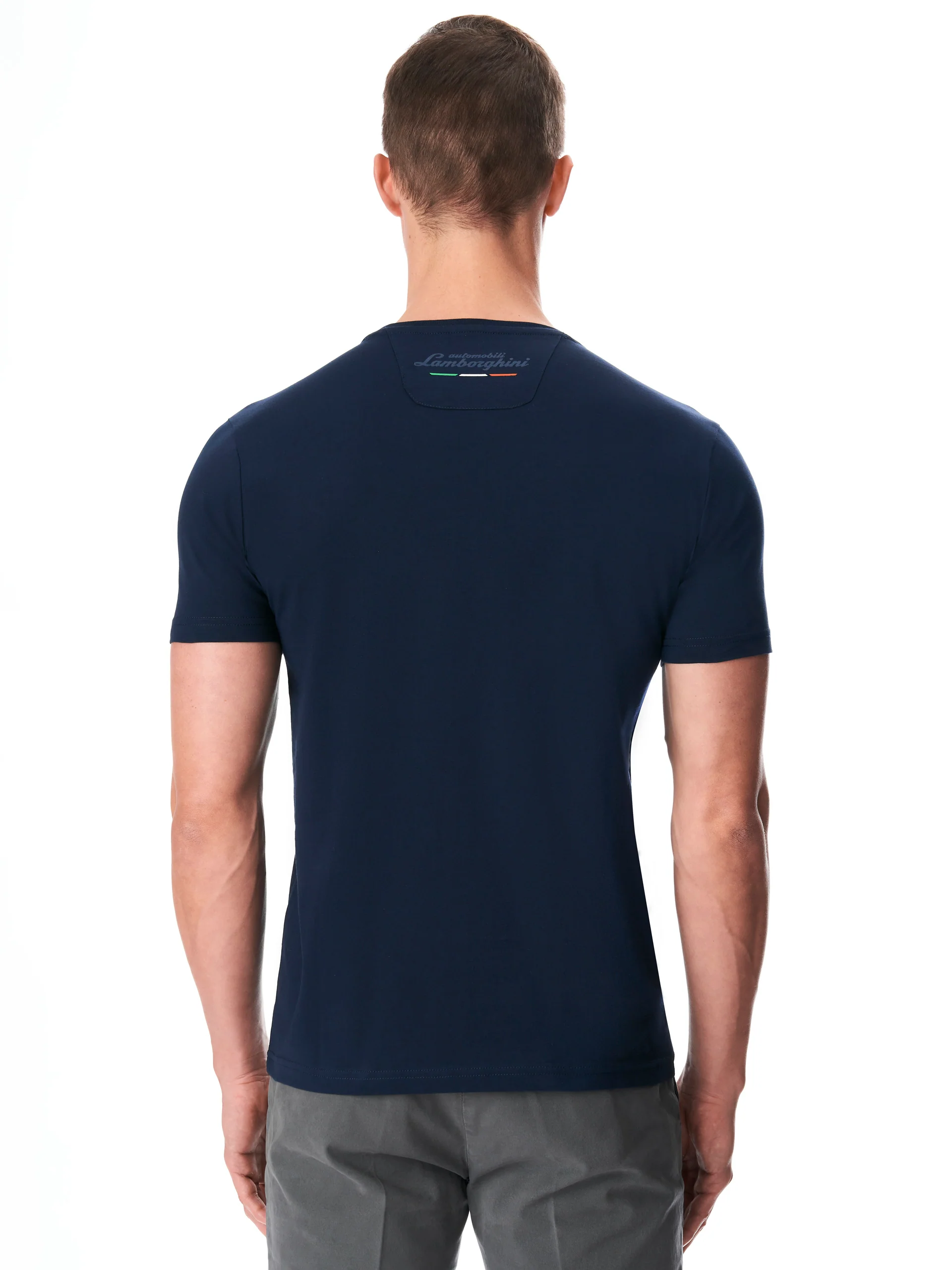 Men's t-shirt with shield logo - Image 3