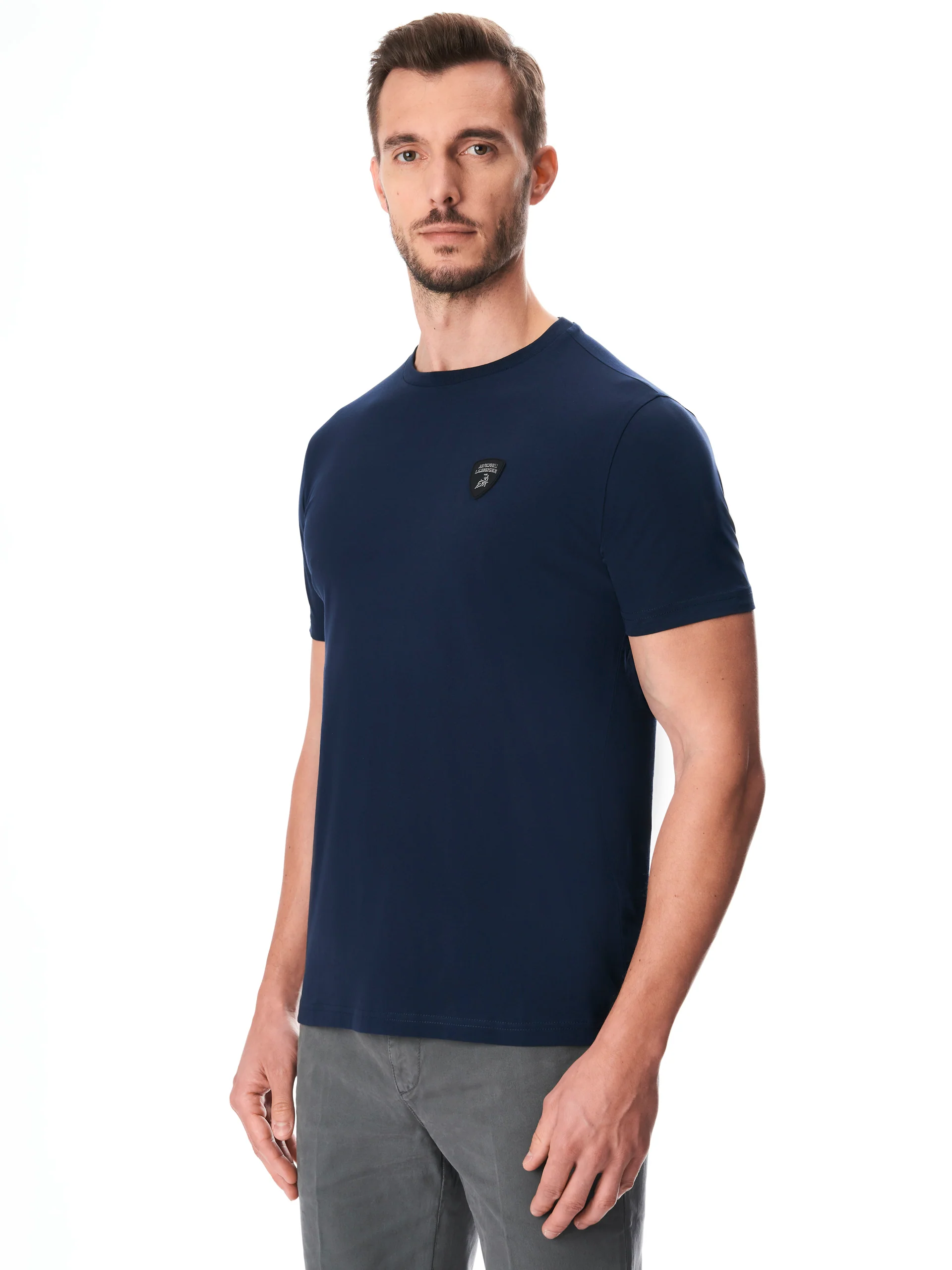Men's t-shirt with shield logo - Image 7