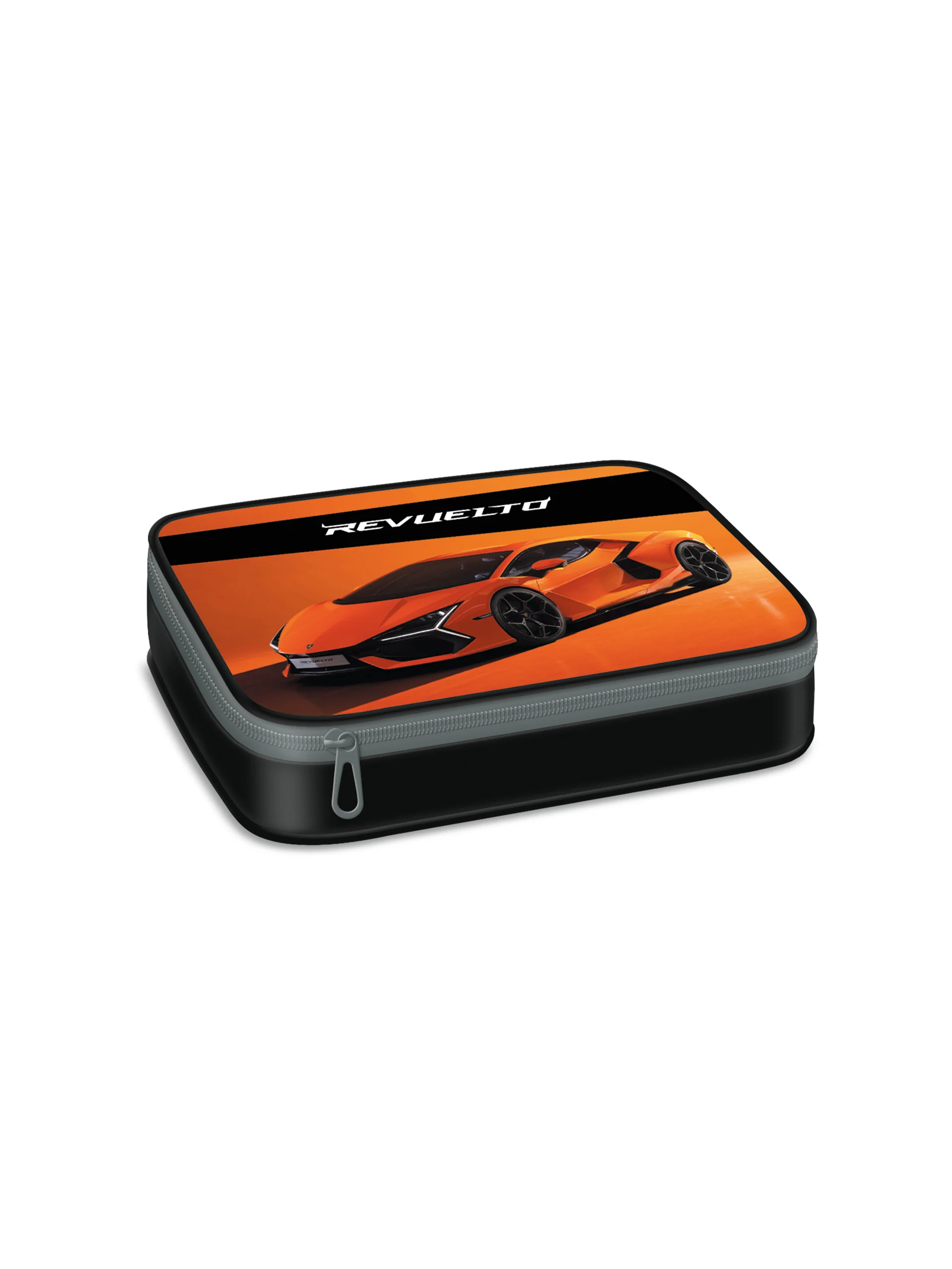 School pencil case with revuelto graphic